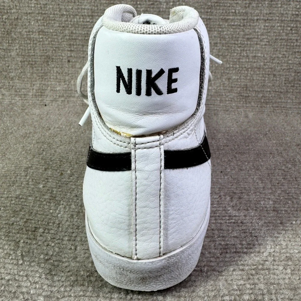 Nike‎ Blazer Mid 77 Kids Size 7Y White Black DA4086-100